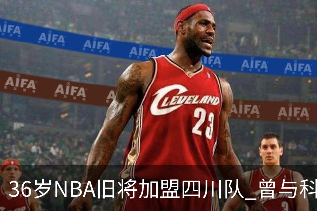 36岁NBA旧将加盟四川队 曾与科比姚明做过队友